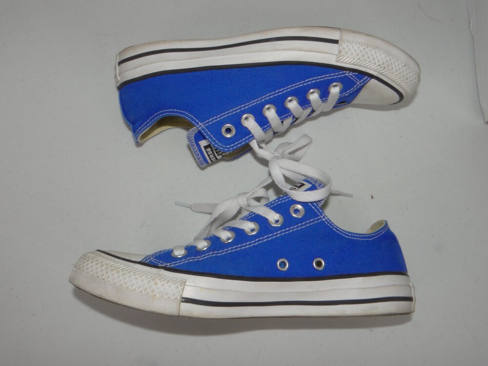 Converse Chuck Taylor All Star Low Top Royal Blue Canvas Sneakers 4243